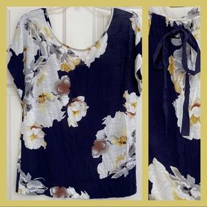 Anthropologie Deletta Floral Top